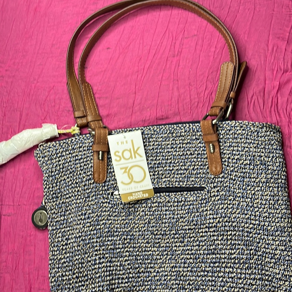 handcrafted style handbag ( The Sak)